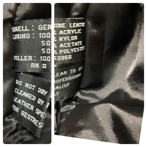 Vintage 1990s Gianti Collection Bomber Leather Jacket Streetwear Moto Jacket - Picture 15 of 16